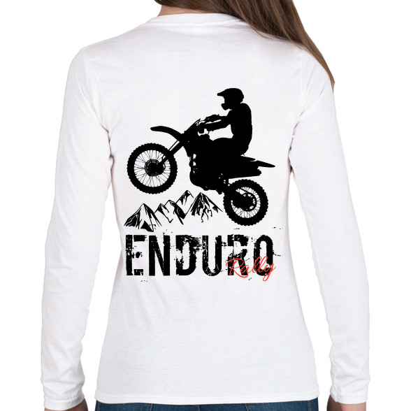 Enduro -Női hosszú ujjú póló