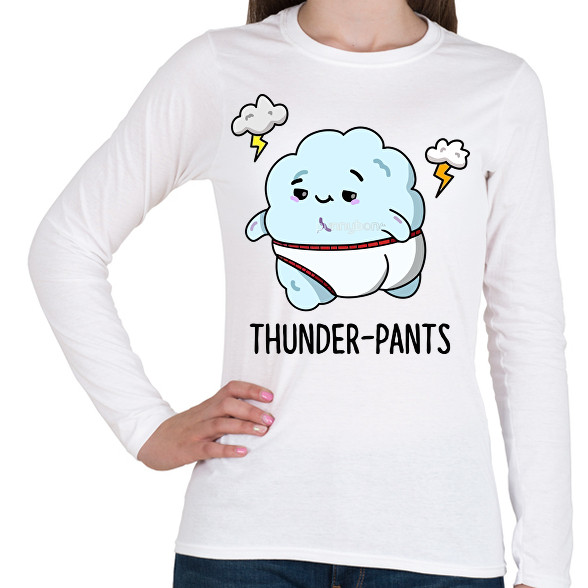 Thunder-pants-Női hosszú ujjú póló