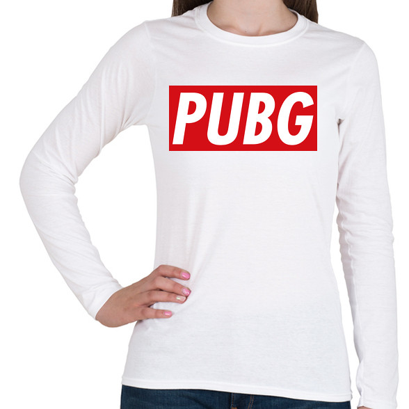 PUBG OBEY-Női hosszú ujjú póló