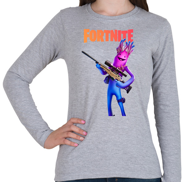 Jellie Fortnite-Női hosszú ujjú póló