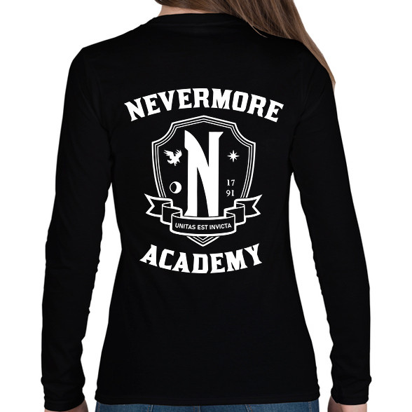 Nevermore  Academy - Wednesday-Női hosszú ujjú póló