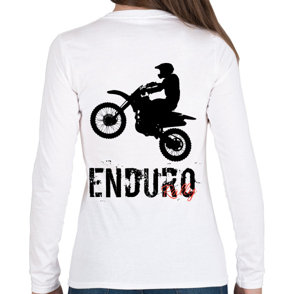 Enduro -Női hosszú ujjú póló