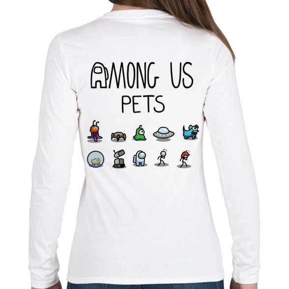 Among us pets-Női hosszú ujjú póló