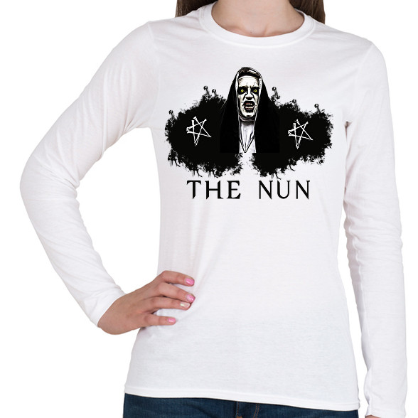 the nun-Női hosszú ujjú póló