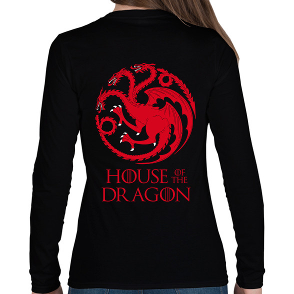 house of dragon-Női hosszú ujjú póló