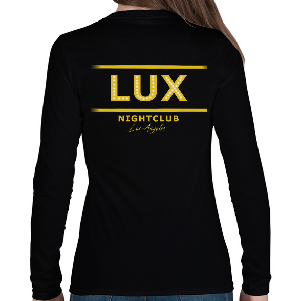 luxnightclub-Női hosszú ujjú póló