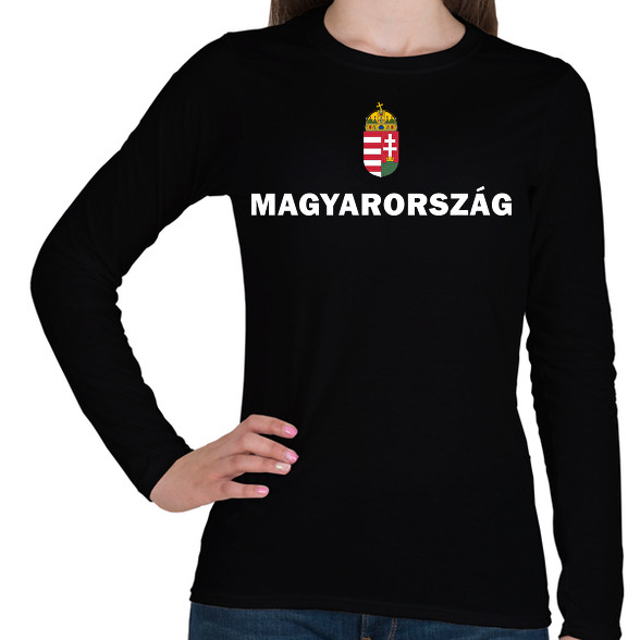 Magyarország-Női hosszú ujjú póló