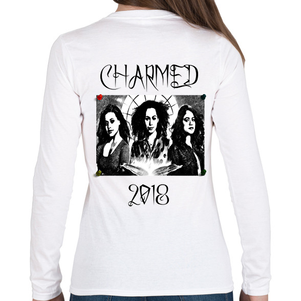 CHARMED 2018 draw-Női hosszú ujjú póló