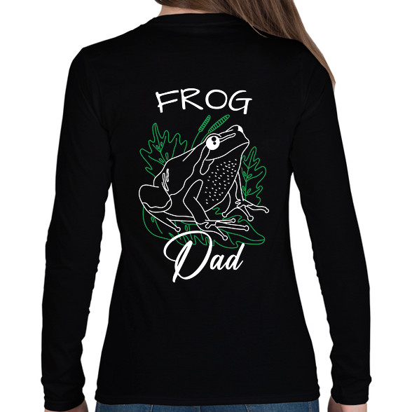 Frog Dad-Női hosszú ujjú póló