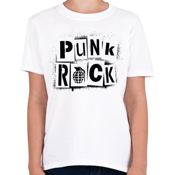 Punk Rock-Gyerek póló