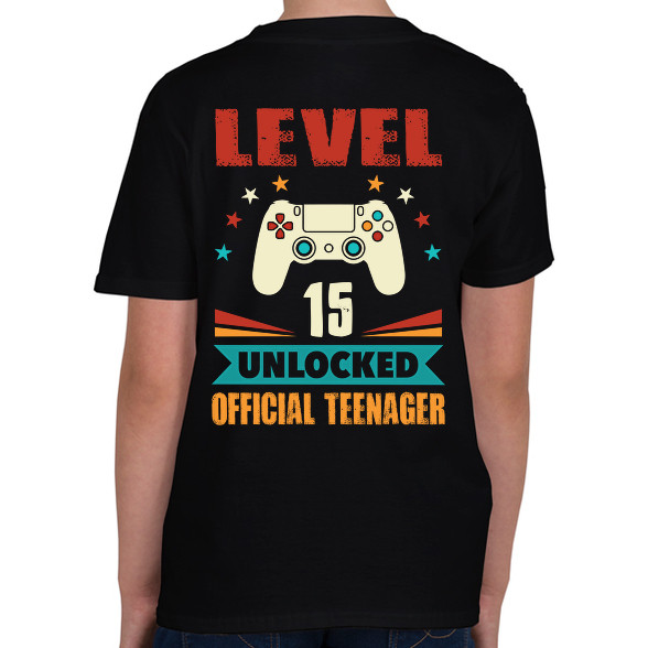 15 éves gamer-Gyerek póló