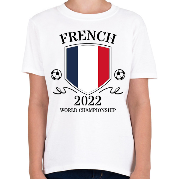 French 2022-Gyerek póló