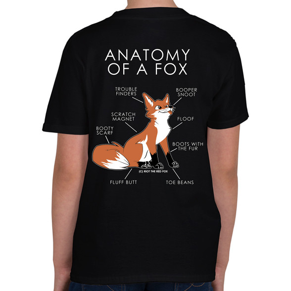 Anatomy of a fox-Gyerek póló