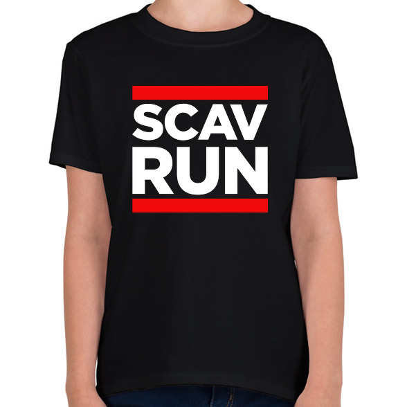 Scav Run-Gyerek póló