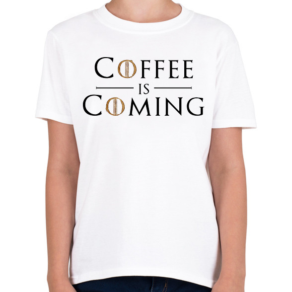 Coffee is Coming-Gyerek póló