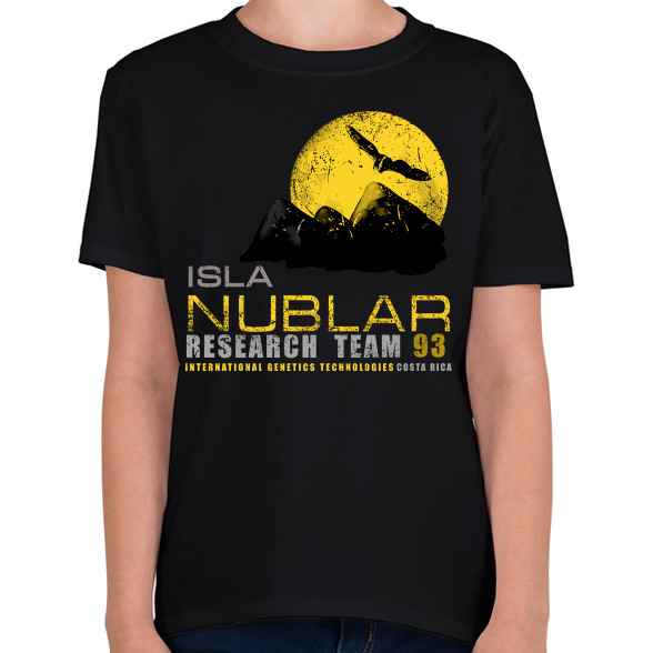 ISLA NUBLAR RESEARCH TEAM-Gyerek póló