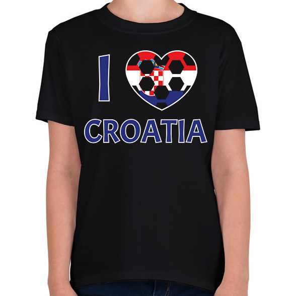 I love Croatia-Gyerek póló