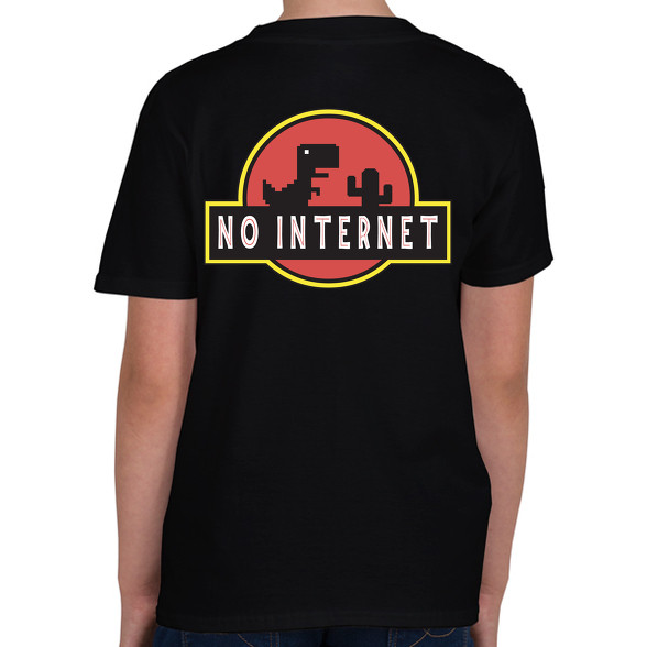 No internet-Gyerek póló