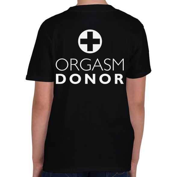 orgasm-donor-white-Gyerek póló