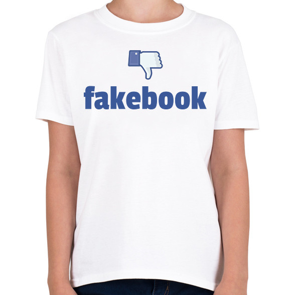 fakebook-Gyerek póló