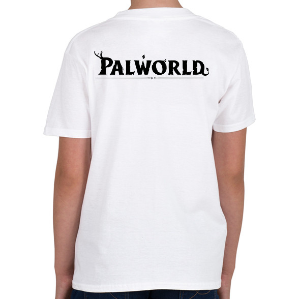 Palworld - fekete-Gyerek póló