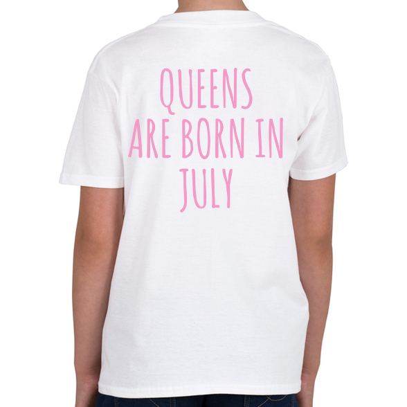 A királynők júliusban születnek-Gyerek póló