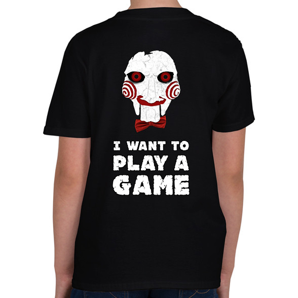 I want to play a game-Gyerek póló