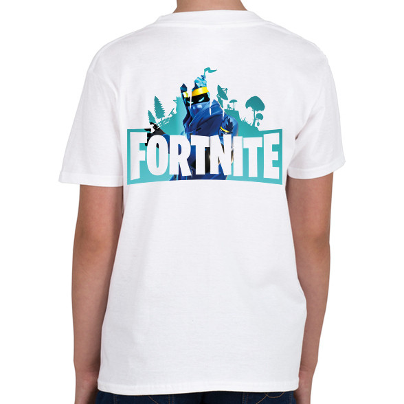 Fortnite logo Ninja-Gyerek póló