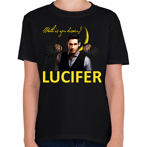 lucifer-wath is you disaer-Gyerek póló