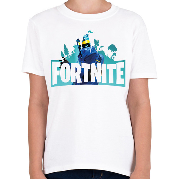 Fortnite logo Ninja-Gyerek póló