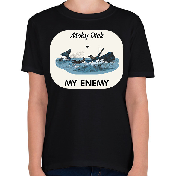 Moby Dick is my enemy-Gyerek póló