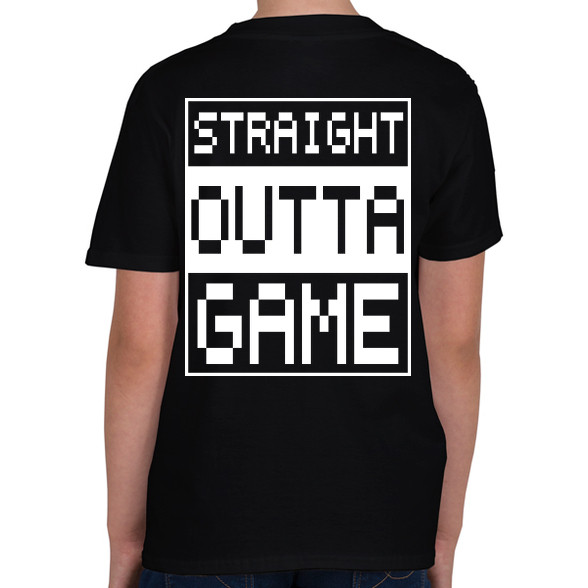 Straight outta Game-Gyerek póló