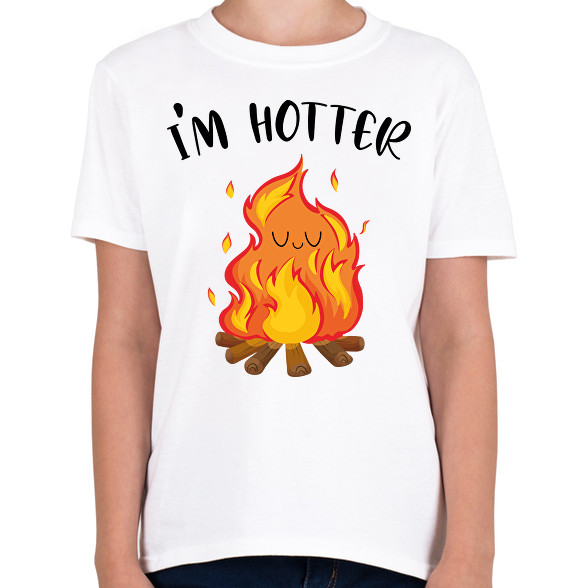 I'm hotter-Gyerek póló