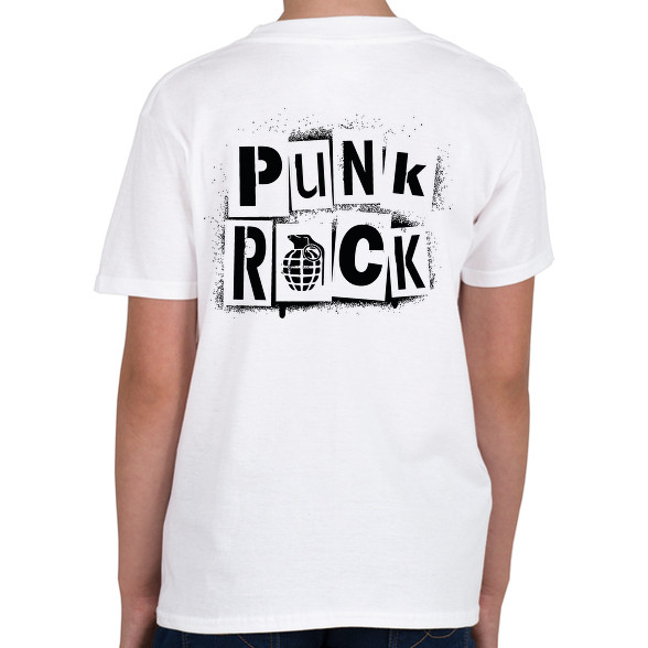 Punk Rock-Gyerek póló