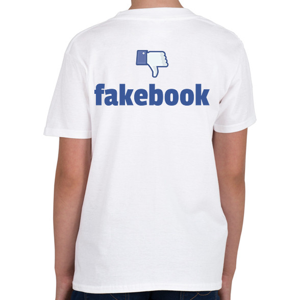 fakebook-Gyerek póló