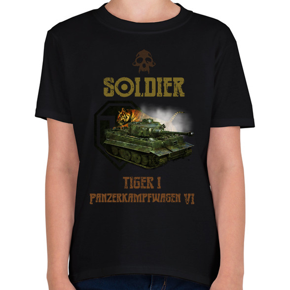 SOLDIER-TIGER1-Gyerek póló