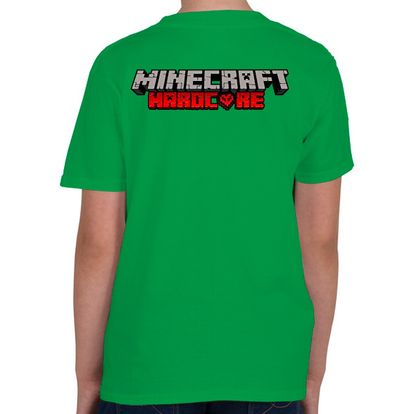 Minecraft Hardcore-Gyerek póló