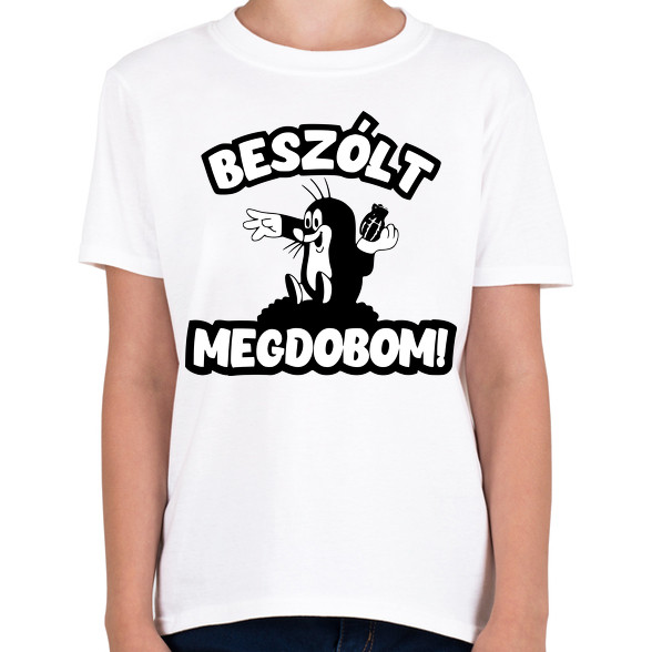 Beszólt megdobom!-Gyerek póló