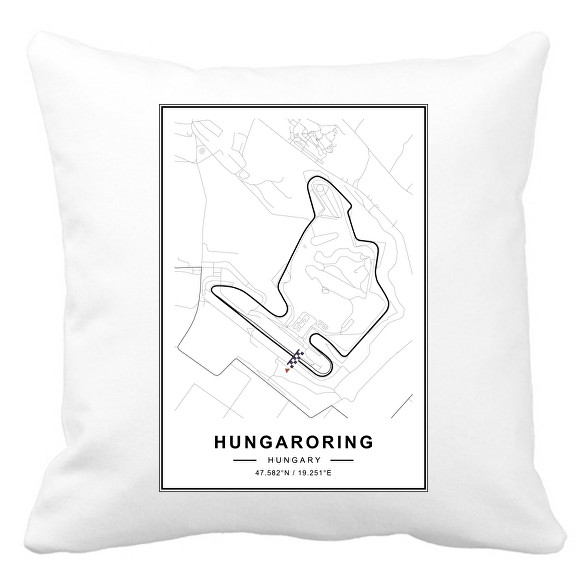 Hungaroring-Párnahuzat, Díszpárnahuzat