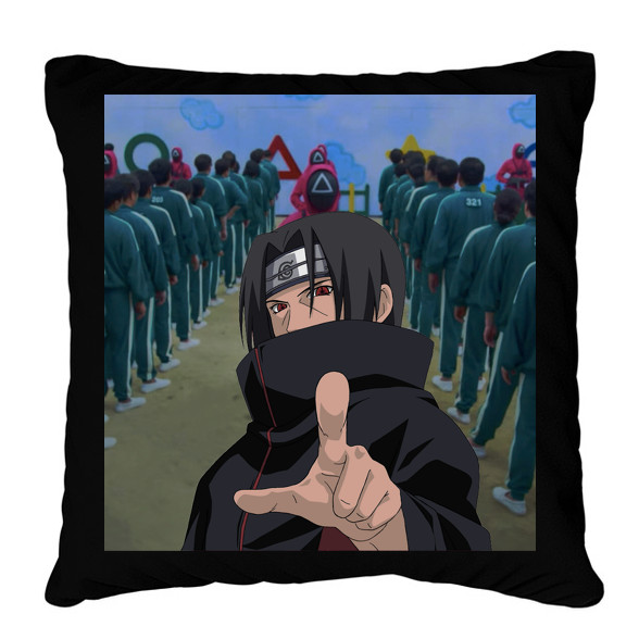 Itachi X Squid Game-Párnahuzat, Díszpárnahuzat