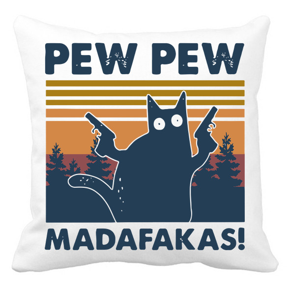 Pew Pew Madafakas cica-Párnahuzat, Díszpárnahuzat