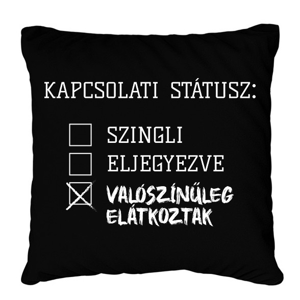 Kapcsolati státusz: Elátkozott -Párnahuzat, Díszpárnahuzat