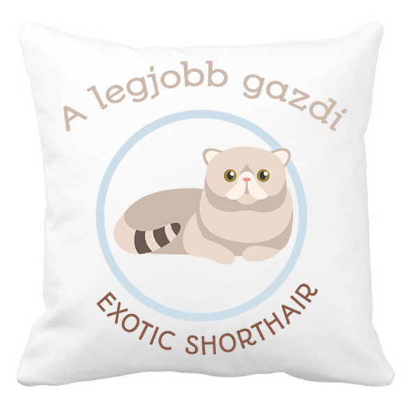 A legjobb gazdi - Exotic shorthair-Párnahuzat, Díszpárnahuzat