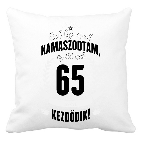 kamasz-65-black-white-Párnahuzat, Díszpárnahuzat