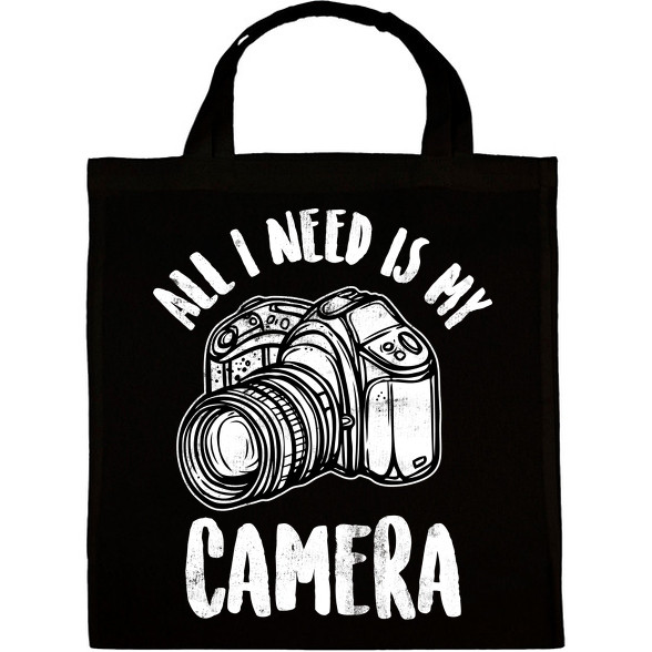 All I Need Is My Camera-Vászontáska