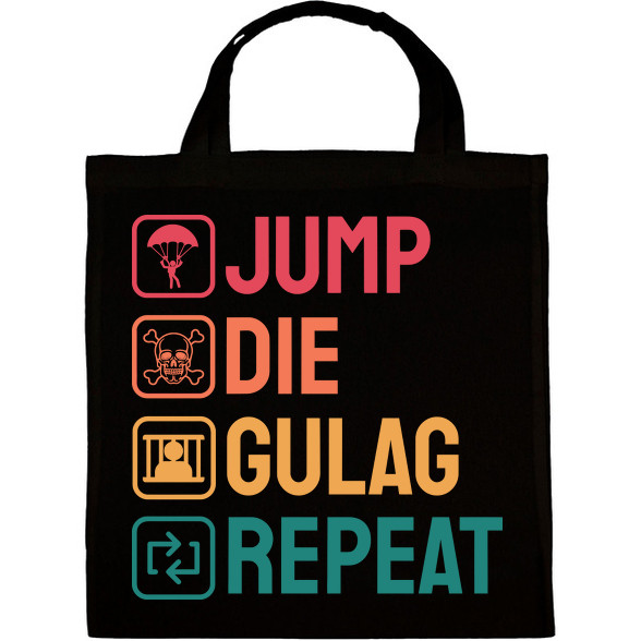 Jump, Die, Gulag, Repeat-Vászontáska