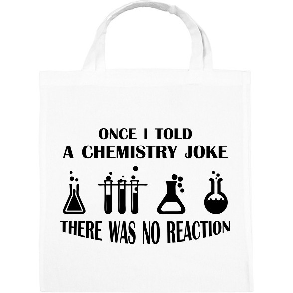 Chemistry joke (black)-Vászontáska