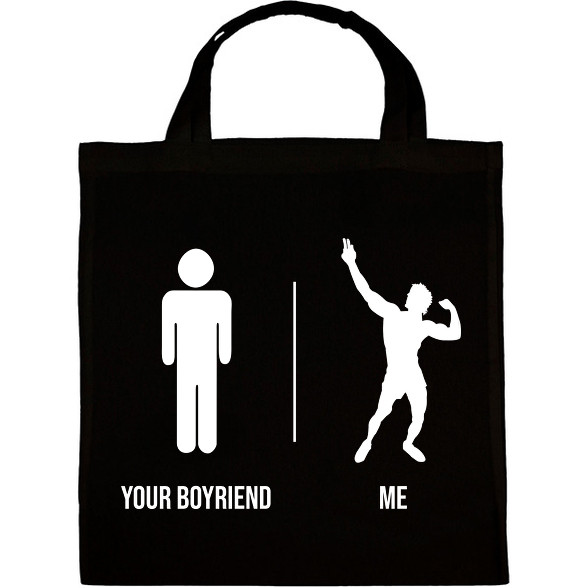 Your Boyfriend - Me - Zyzz Gym-Vászontáska