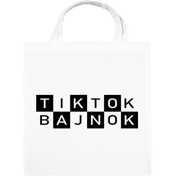 TikTok Bajnok-Vászontáska