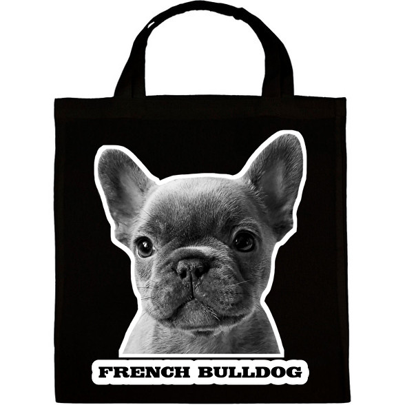 french bulldog-Vászontáska